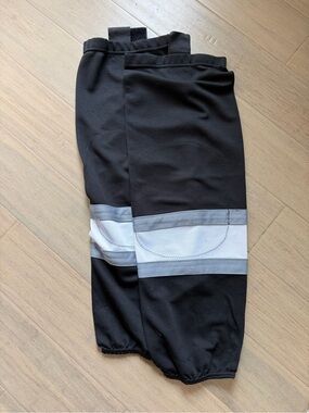 LA Kings Style Black & Gray Ice Hockey Socks Adult 28-30